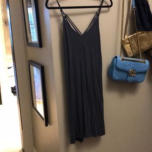 Casual blue dress